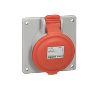 Prise à entraxes unifiés fixe pour tableau P17 IP44 16A 380V~ à 415V~ 3P+T LEGRA