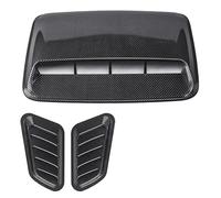 Prise Air Capot Pour MINI Pour Cooper Pour S R50 R53 R55 R56 R57 R58 R59 F55 RS Style Voiture Capot Moteur Avant Évents Capot Sortie D'air(3pcs Fiber)