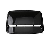 Prise Air Capot Vente De Capot De Voiture Noire, 20in Décoration De Voiture Universelle Bricolage Grand ABS ABS Air Scoop Pelle Capot De Pelle À Capot avec Ruban Adhésif