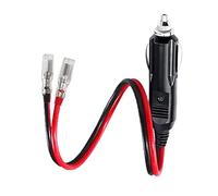 Prise allume-cigare 12 V 12 V mâle prise allume-cigare fusible de rechange avec câbles pour voiture véhicule radio CB mobile