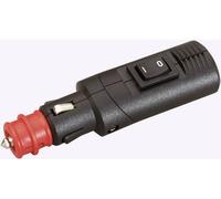 Prise allume-cigare 8A mâle coudée avec interrupteur ProCar