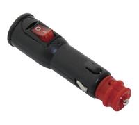 Prise allume cigare - HP AUTOZUBEHÖR - Interrupteur - 12 V - 8 ampères - Conforme DIN ISO 4165