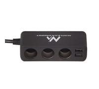 Chargeur Voiture USB Allume-Cigare Voltmètre LED 12V 24V Adaptateur Auto Maclean