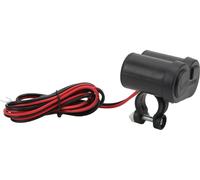 Prise allume-cigarette,Allume-cigarette moto,Chargeur de téléphone moto,Chargeur de téléphone USB,Chargeur d'alimentation pour guidon de moto,Chargeur de voiture USB