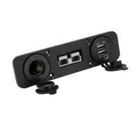Prise allume-cigarette pour voiture,Panneau de prise de charge pour voiture,Chargeur double USB pour voiture,Panneau de prise de courant,Panneau de prise de courant,Pièces détachées pour véhicules