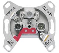 Prise antenne Axing SSD 6-10 encastré Prise de passage