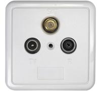 Prise antenne SAT, TV Axing SSD 2-10 encastré Prise de passage