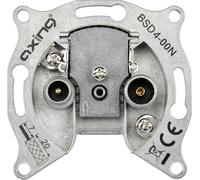 Prise antenne TV, FM Axing BSD 4-00 encastré Prise dantenne