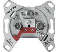 Prise antenne TV, FM, SAT Axing SSD 5-07 encastré Prise terminale