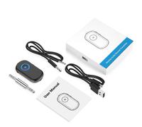 Prise Aux 3.5mm Bluetooth 5.0 Émetteur Récepteur De Musique Hifi Adaptateur Audio Sans Fil, Kit Mains Libres Pour Voiture Pour Tv Casque Haut-Parleur