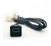 Prise auxiliaire USB pour Console Centrale de Voiture, pour Compatible VW, pour Polo 2014-2018, pour avec Adaptateur d'interface de Prise de Courant QC30