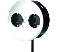 Prise Bachmann cuisine Twist prise encastrée en acier inoxydable 2 m ligne de...