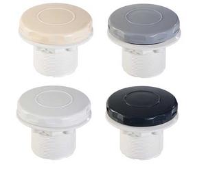 prise balai pour piscine de type liner Blanc