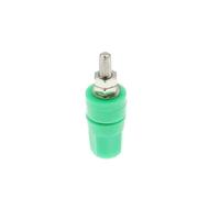 Prise banane en cuivre pur M4x36, borne de liaison 20A | Connecteur fiche banane(Green,5PCS)