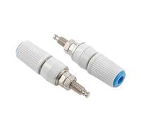 Prise banane Terminal M5, liaison Post-courant, amplificateur 30A, alimentation, prise de haut-parleur(Blue,16PCS)
