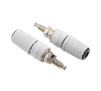 Prise banane Terminal M5, liaison Post-courant, amplificateur 30A, alimentation, prise de haut-parleur(Black,16PCS)