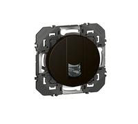 Prise blindée RJ45 Cat.6 STP Dooxie Legrand - Noir mat