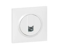 Legrand Prise RJ45 Dooxie One 600776 Cat.6 FTP 16A Blanc avec plaque carrée