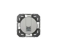 Prise blindée RJ45 Dooxie - Cat.6 STP - 16A - Aluminium