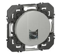 Prise blindée RJ45 LEGRAND cat6 STP dooxie finition alu