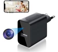 Prise Caméra Espion WiFi 1080P HD Détection Mouvement Vision Nocturne Sécurité Maison YONIS