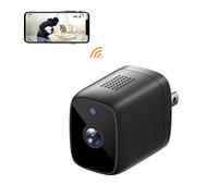Prise Caméra Espion WiFi HD 1080P Vision Nocturne Grand Angle 150° YONIS