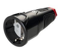 Prise caoutchouc portable 16A 2P+Z 230V SCHUKO TAURUS2 2510-sr