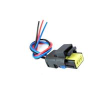 Prise capteur voiture Compatible avec Captur 2013-2018 faisceau de câbles du capteur de pression de rampe d'injection haute pression pour référence 8200584034