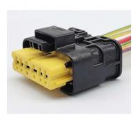 Prise capteur voiture Compatible avec Clio 2005 2006 2007 2008 2009 2010 2011 Connecteur femelle 6 broches pour feu arrière