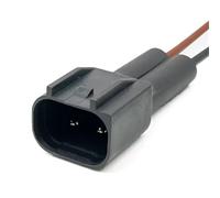 prise capteur voiture Compatible avec Ford 2P connecteurs de câbles électriques de bobine d'allumage de haut-parleur central de milieu de gamme de tableau de bord de voiture fil 7283-8220(Male)