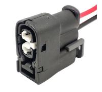 Prise capteur voiture Compatible avec Lexus pour SC300 90980-11246 7283-8226-30 Connecteur d'injecteur femelle à 2 broches pour voiture