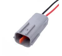 Prise capteur voiture Compatible Avec Mazda Connecteur De Câble Électrique 2 Broches Pour Phare Antibrouillard Étanche Femelle Et Mâle 6195-0003 6195-0006(Male)
