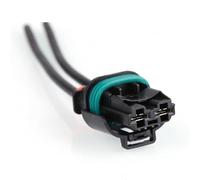 prise capteur voiture Compatible Avec Peugeot 2 Broches 1544334-1 Connecteurs Électriques De Ventilateur De Pompe De Direction Assistée Faisceau De Câbles 1544317-1