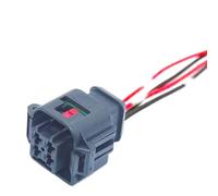 Prise capteur voiture Compatible avec Peugeot pour 206 207 9654814480 10737691 10719500 Connecteur étanche automatique à 4 broches pour bobine d'allumage(4p female B)