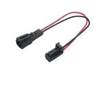 Prise capteur voiture Compatible Avec VW Pour Beetle Pour Golf Pour J&etta 2 Broches 4B0971832 4E0972575 Connecteur de haut-parleur d'éclairage de porte(Male Female Harness)