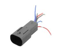 Prise capteur voiture Connecteur de capteur d'oxygène large bande mâle femelle étanche 6P 4H0973713(Male)