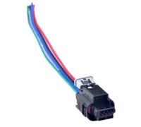 Prise capteur voiture Connecteur De Capteur Étanche Femelle 4P Pour Caméra Arrière Compatible Avec Megane 1801823-1 2236398-1 13422