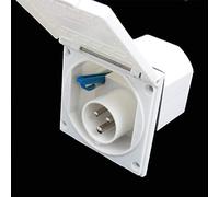 Prise CEE pour Caravane 220 V - 240 V Blanc