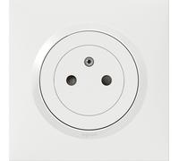 Prise compléte affleurement Dooxie Legrand - Blanc