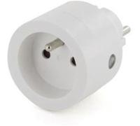 Prise connectée CHACON Programmateur Wifi On Off 10 A FR Blanc Blanc G