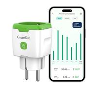 prise Connectée GreenSun Programmateur Electrique VeSync App Alexa 2,4GHz Minuteur Compteur d'énergie 16A Smart Plug