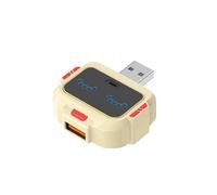 Prise Connectée Intelligente avec Commande Vocale, Éclairage et Interface USB, Station D'Accueil D'Extension avec Interface Lumineuse en Anglais