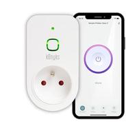 Prise connectée Konyks Priska+Easy FR - WiFi + BT, 16A, 3680W, compteur de consommation, compatible Alexa et Google Home, automatisations faciles