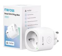 Prise Connectée Matter (Type E), 16A Prise WiFi Compatible avec HomeKit, Alexa, Google Home et Home Assistant, Mesure d'Énergie