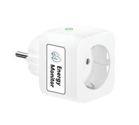 Prise Connectée - MEROSS - Type F - 16A - Prise Wifi Compatible Avec Alexa, Google