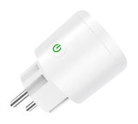 Prise Connectée,Multiprise Connectée WiFi 16A Prise Intelligente Compatible avec Alexa, Google Home, 2,4 GHz