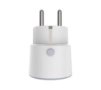 Prise connectée Tuya Zigbee WiFi 3680 W 16 A avec minuterie et surveillance de l'énergie