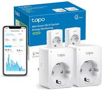 Prise Connectée Wifi, Suivi De Consommation, 16A Type F, Compatible Avec Alexa Et Google Home, Contrôler Le Radiateur, Le Chauffage, Économie D'Énergie, Commande Vocale, P110(2-Pac[MAT790709]