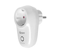 Prise Connectée Zigbee 16A, SONOFF S26R2ZBTPF (DE Type) Prise Intelligente, Compatible avec Alexa, Google Home, Prises de Courant, Contrôle à Distance et Programme de Temps via eWeLink APP