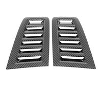 Prise D’air Capot Voiture Compatible avec Ford pour Focus MK2 RS St pour Fiesta pour Mondeo pour Mustang 2 Pièces Capot Moteur De Voiture Capot Moteur Turbine Capot Turbo